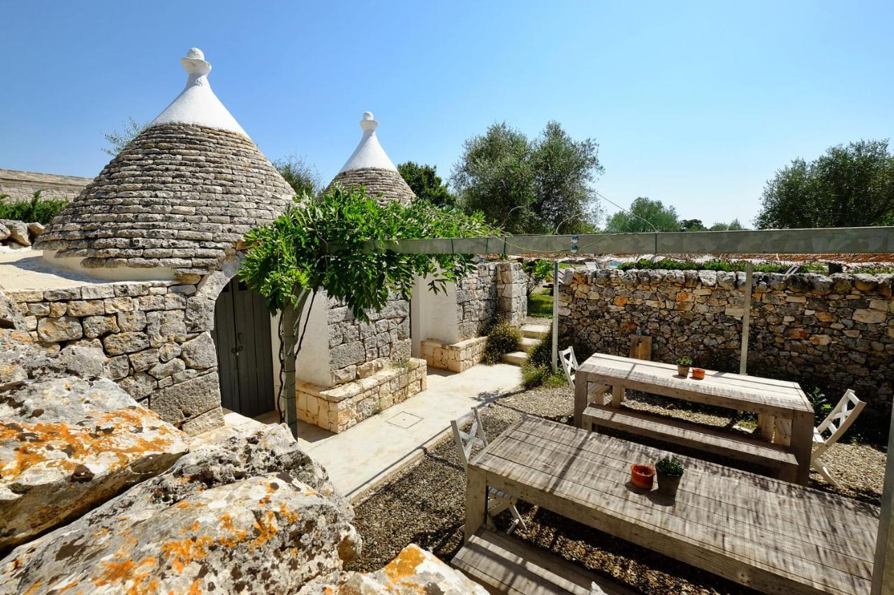 Masseria Trulli E Vigne มาร์ตินาฟรังกา ภายนอก รูปภาพ