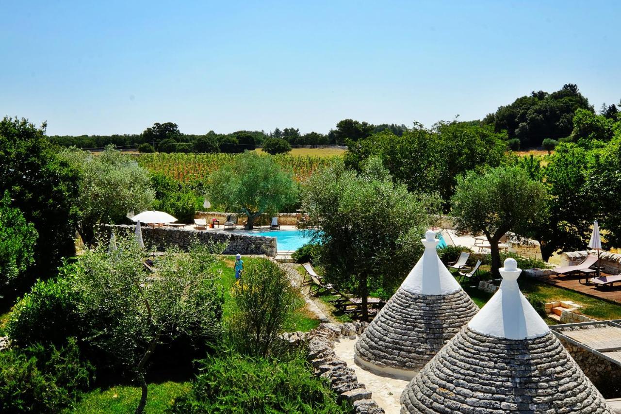 Masseria Trulli E Vigne มาร์ตินาฟรังกา ภายนอก รูปภาพ